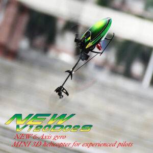 Walkera NEW V120D02S 6-Channel 3D 6-Axis Flybarless Brushless BNF version (without transmitter)-0