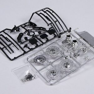 1/10 Scale Accessory Set Inc Brake Discs/Wipers/Intercooler/Mirrors/Chrome Tailpipes-0