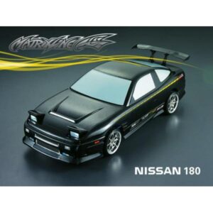 1:10 NISSAN 180 CARBON-PAINTED BODY PC Material-0