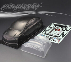 1:10 HONDA CIVIC-TYPE-R CARBON-PAINTED BODY Polycarbonate-0