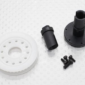 Locked Rear Axle Set - 1/10 Mission-D 4WD GTR Drift Car-0