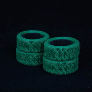 1:10 Rally Tires Green 80017- (4 pieces)-0