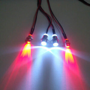 Rc Car Front and Rear Lights Model Car Four Lights-0