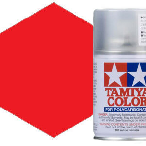 Tamiya PS2 Red Polycarbonate Spray Paint 100ml-0