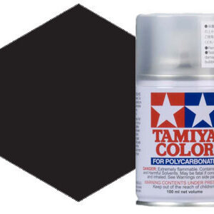 Tamiya PS5 Black Polycarbonate Spray Paint 100ml-0