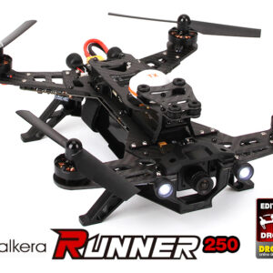 Walkera Runner 250 Drone Racer 250 Size Racing Quadcopter Basic Version - RTF/BNF - (Optional with DEVO 7 Mode 2) Ready to Fly-0