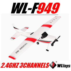 WLtoys F949 3CH 2.4G Cessna 182 Micro RC Airplane RTF-0