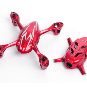 Hubsan X4 H107C RC Quadcopter Spare Parts Body Shell RED H107-a21-0