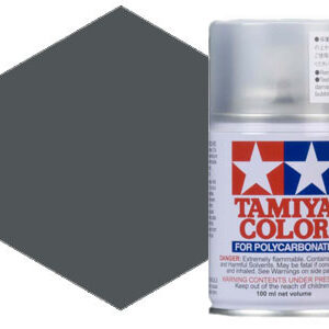 Tamiya PS-23 Gun Metallic Polycarbonate Spray Paint 100ml-0