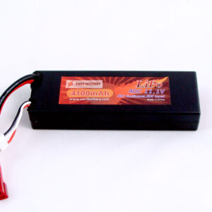 11.1V 4100mAh 40C hard case LIPO battery with T plug-0