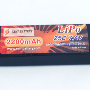 7.4V 2200mAh 25C soft case Lipo Batery-0