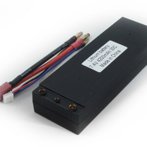 7.4V 4200mAh 30C bullet hard case LIPO battery with T plugs-0