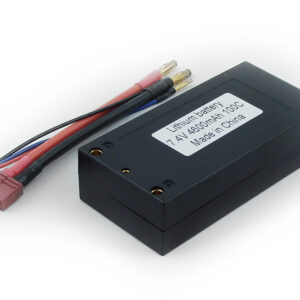 7.4V 4600mAh 100C short hard case LIPO battery with T plugs-0