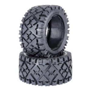 Baja 5B rear tyres fetal Skin without foam (2 pieces)-0