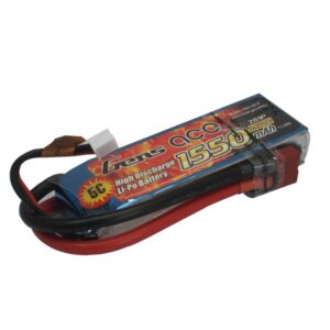 Gens ace 1550mAh 7.4V 25C 2S1P Lipo Battery Pack-0