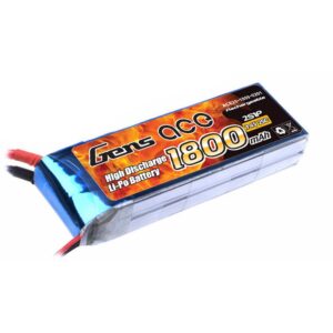 Gens ace 1800mAh 7.4V 25C 2S1P Lipo Battery Pack-0