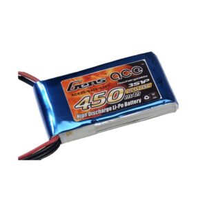 Gens ace 450mAh 11.1V 25C 3S1P Lipo Battery Pack-0