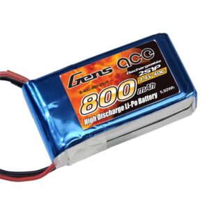 Gens ace 800mAh 7.4V 40C 2S1P Lipo Battery Pack-0