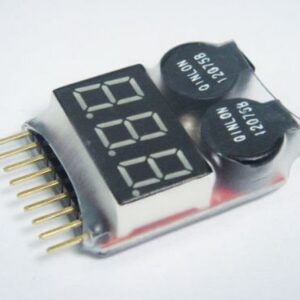 RC Lipo Battery LED Voltage Meter Indicator alarm-0