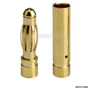 4.0MM Gold Plated Connector Male and Female-0