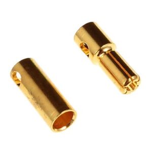 5.5MM Gold Plated Connector Male and Female-0