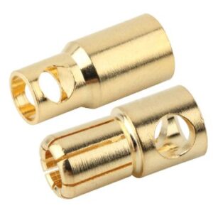 6.0MM Gold Plated Connector Male and Female-0