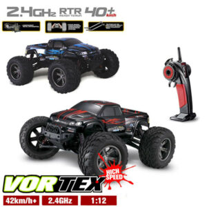 9115 1/12 2.4GHz 2WD Brushed RC Monster Truck RTR-0